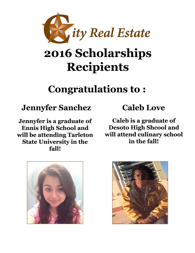 Scholarship Recipients